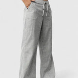 Noemi | Pantaloni Palazzo a Righe