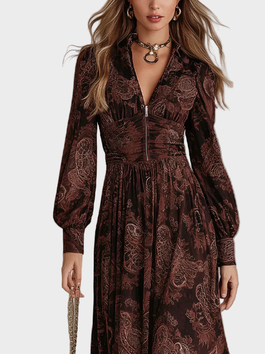 Abito Midi Sagomato - Romana di Amora Moda, foto 2