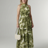 Sylin | Abito Midi con Scollo All'Americana