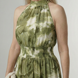 Sylin | Abito Midi con Scollo All'Americana