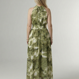 Sylin | Abito Midi con Scollo All'Americana