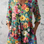 Blusa Lunga Stampata - Sabina di Amora Moda, foto 2