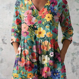 Blusa Lunga Stampata - Sabina di Amora Moda, foto 2