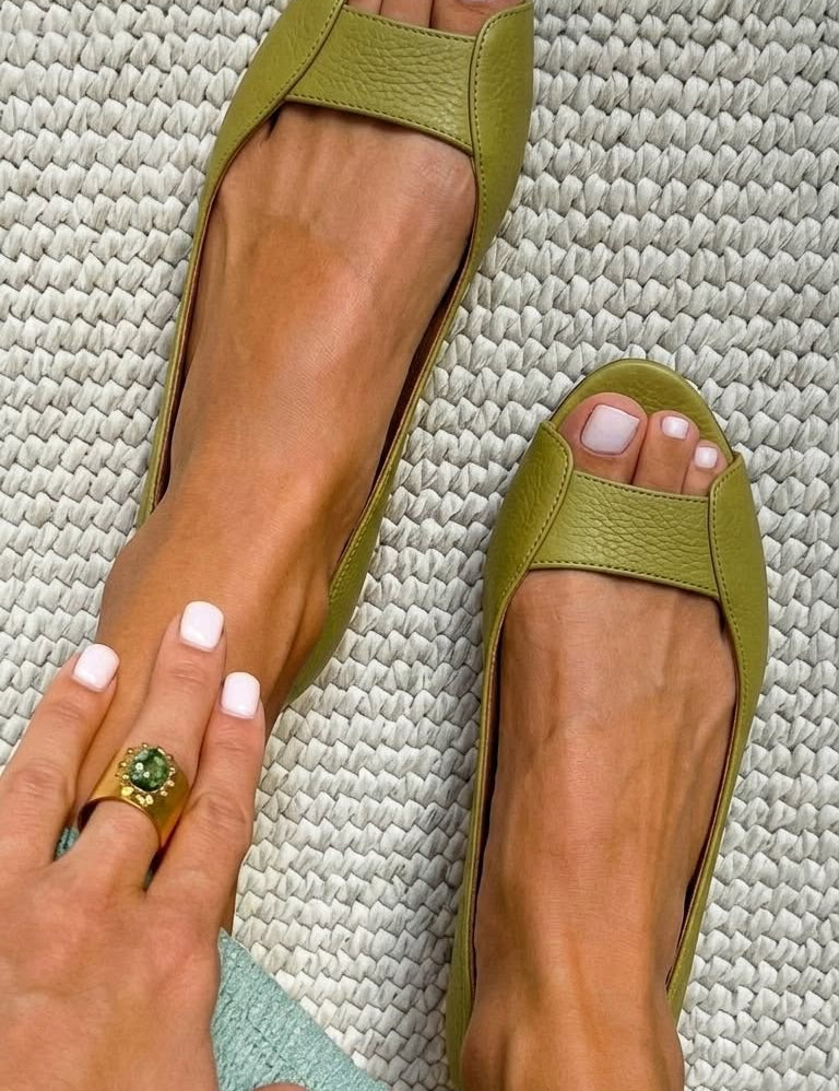 Adelina | Sandali Dorati Comfort Chic
