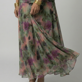 Calen | Abito Midi Off Shoulder Fluttuante