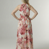 Sylin | Abito Midi con Scollo All'Americana