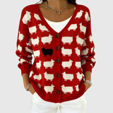 Cardigan in Maglia con Bottoni Comodo - Loredana di Amora Moda