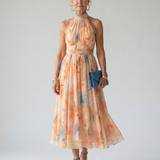 Elin | Abito Midi con Scollo Halter