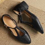 Scarpe Classiche in Pelle con Dettaglio Intrecciato - Vera di Amora Moda, foto 12