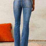 Marylène | Jeans a Zampa a Vita Alta