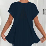Estella | T-shirt patchwork casual