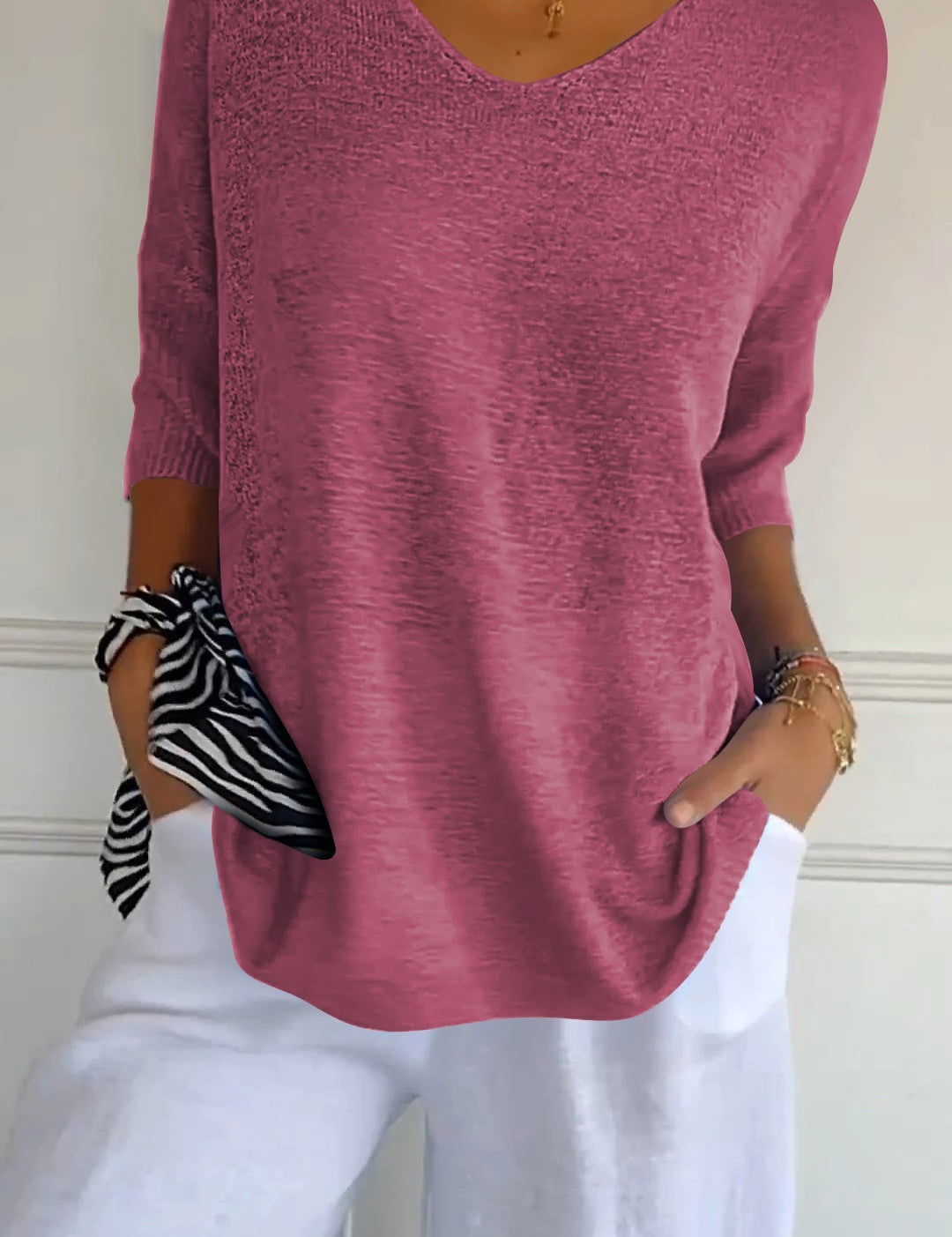 Anna | Top chic in maglia