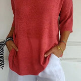 Anna | Top chic in maglia