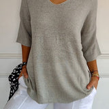 Anna | Top chic in maglia