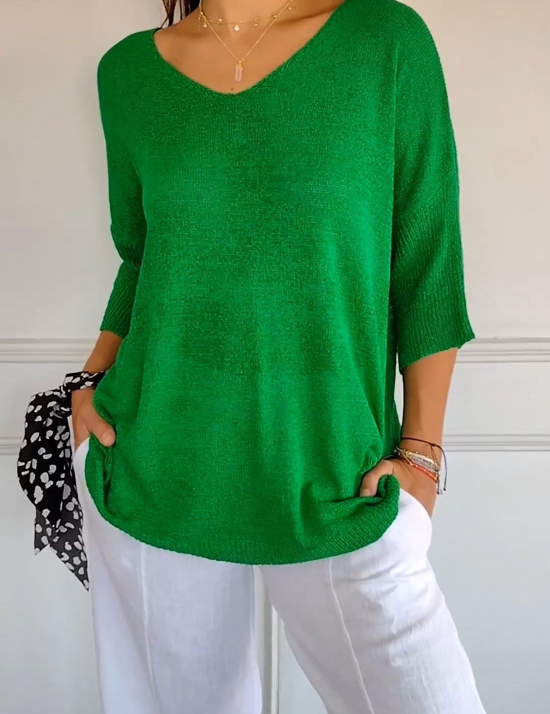 Anna | Top chic in maglia