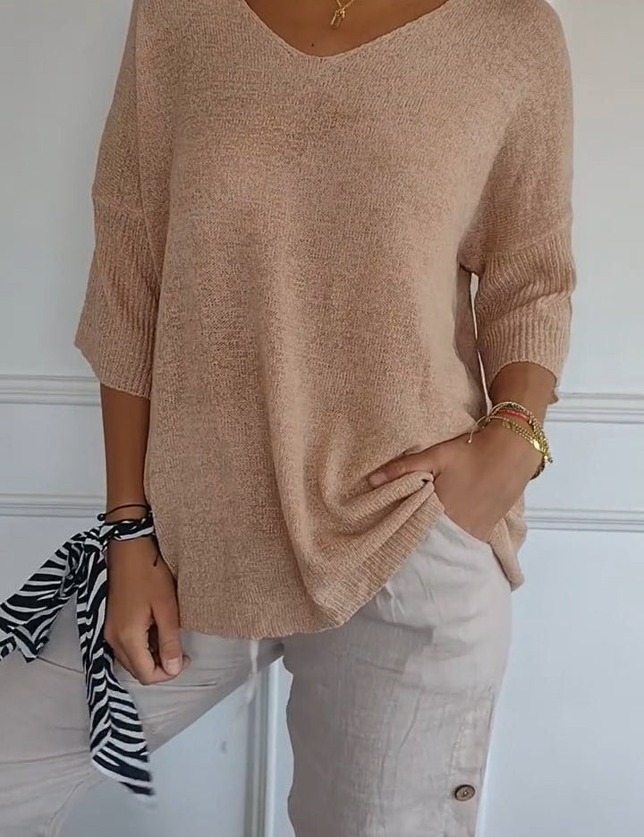 Anna | Top chic in maglia