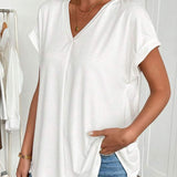 Estella | T-shirt patchwork casual