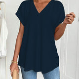 Estella | T-shirt patchwork casual