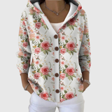 Comodo Cardigan in Maglia con Cappuccio - Laura di Amora Moda