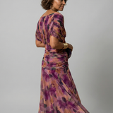 Calen | Abito Midi Off Shoulder Fluttuante