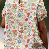Joanne | blusa floreale chic