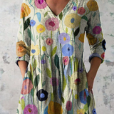 Blusa Lunga Stampata - Dafne di Amora Moda, foto 2
