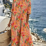 Emma | Abito Midi Vintage Floreale