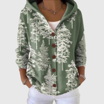Cardigan in Maglia Comodo con Cappuccio - Romana di Amora Moda