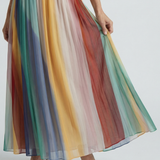 Serena | Maxi Dress a Strisce Leggere