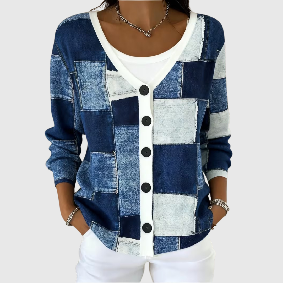 Comodo Cardigan in Maglia con Bottoni - Ilaria di Amora Moda