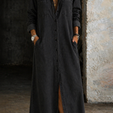 Abito con Bottoni in nero - Delia di Amora Moda, foto 5