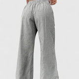 Noemi | Pantaloni Palazzo a Righe