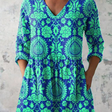 Blusa Lunga Stampata - Evelina di Amora Moda, foto 2