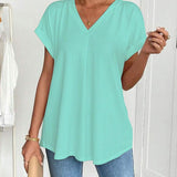 Estella | T-shirt patchwork casual