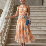 Elin | Abito Midi con Scollo Halter