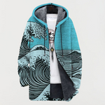 Cappotto con Motivo a Onde - Michela di Amora Moda