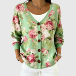 Cardigan in Maglia Comodo con Bottoni - Fiorenza di Amora Moda