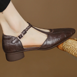 Scarpe Classiche in Pelle con Dettaglio Intrecciato - Vera di Amora Moda, foto 5