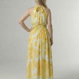 Sylin | Abito Midi con Scollo All'Americana