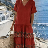 Martina | Abito Midi Vintage Floreale
