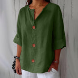 Clara | Blusa in lino casual