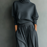 Carlotta - Insieme in Maglia con Pantalone Ampio