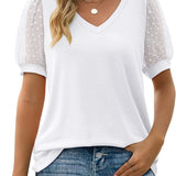 Élise | Top casual con scollatura a V