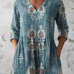 Blusa Lunga Stampata - Orsola di Amora Moda, foto 3