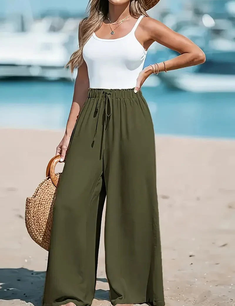 Liv | Pantaloni eleganti a vita alta