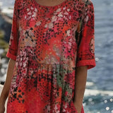 Paola | Abito Midi Eleganza Retrò