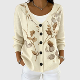 Cardigan in Maglia Comodo con Bottoni - Clara di Amora Moda