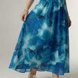 Sylin | Abito Midi con Scollo All'Americana
