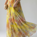 Isel | Abito Maxi Soft Wrap