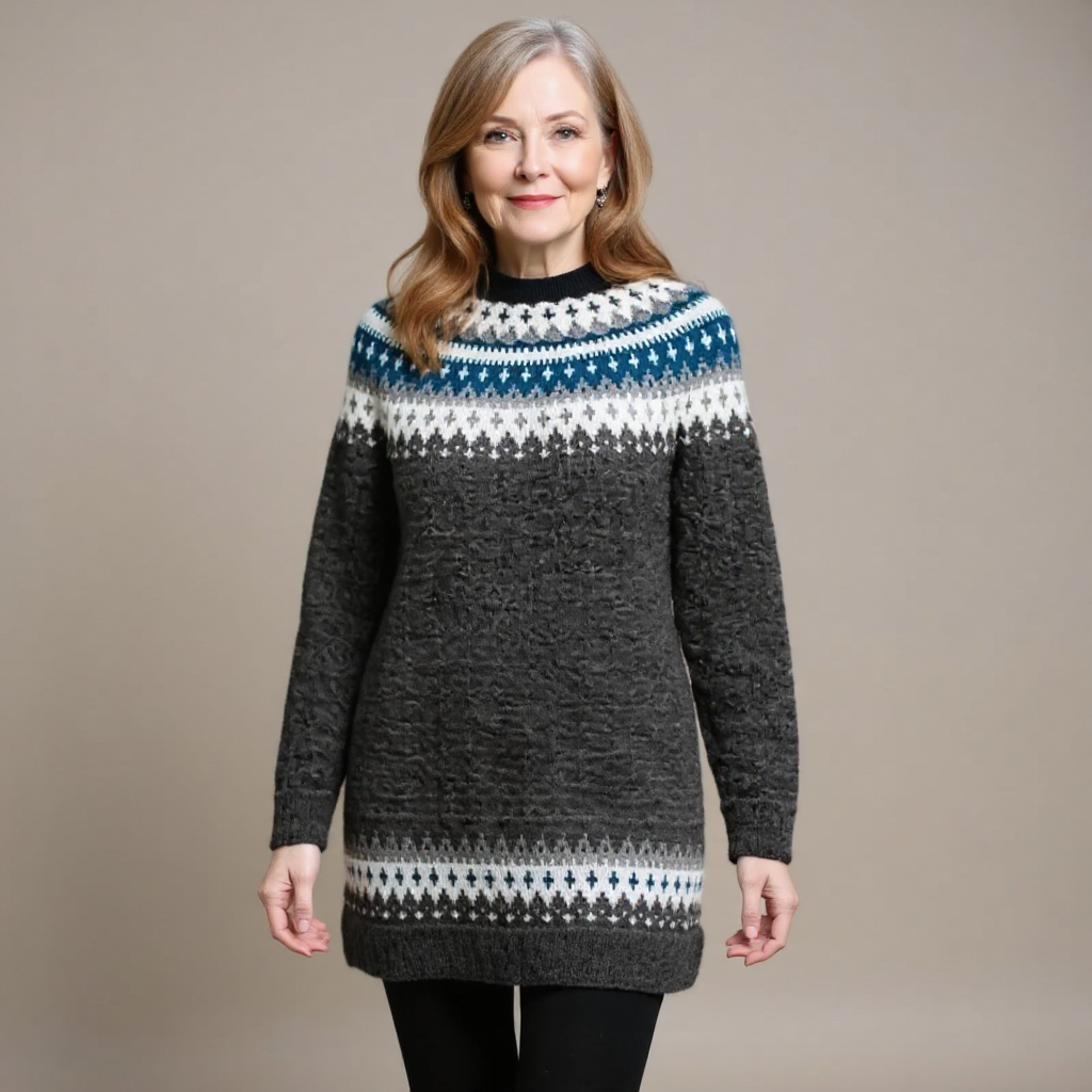 Maglione Vintage - Aprile di Amora Moda, foto 2